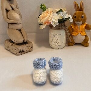 Adorable handmade baby boots